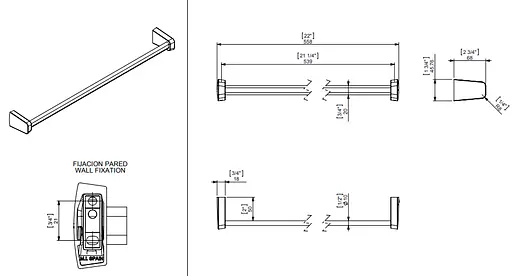 Тримач для рушника Sonia S6 160945 Хром - фото 5