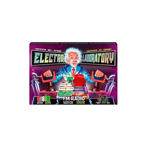 Електронний конструктор Danko Toys Electro Laboratory FM Radio