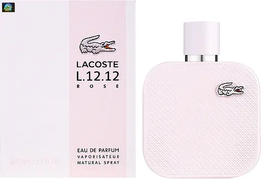  Lacoste L.12.12 Rose 100 мл парфюмированная вода - фото 1