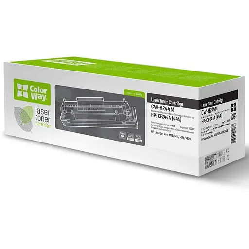 Картридж HP 44A (CF244A), Black, M15/M28, 1000 стор, ColorWay (CW-H244M)