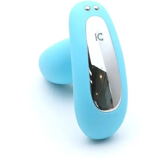 Вибропробка и массажер простаты 2в1 KisToy Gordon Blue - фото 4