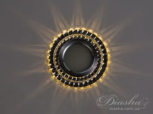 Витончений, граційний, точковий світильник з вбудованим світлодіодним - фото 1