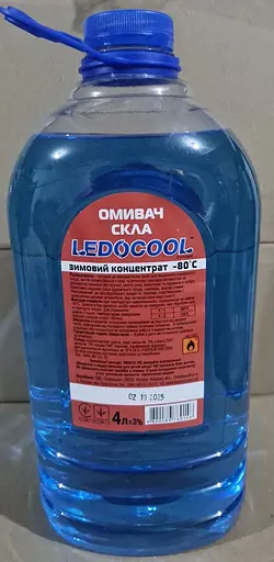 Омивач скла LEDOCOOL зимовий концентрат -80°C 4л. - фото 3