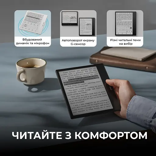 Електронна книга BOOX Go Color 7 Gen2 Black - фото 3
