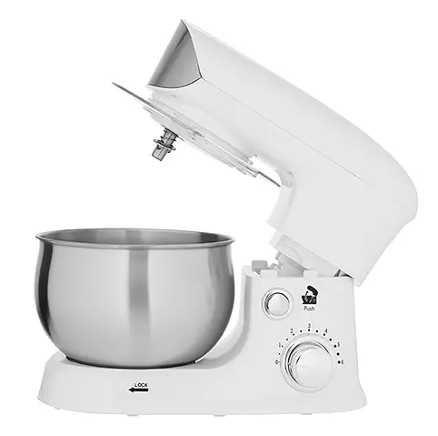 Кухонный комбайн Adler планетарный миксер-тестомес AD 4226w 1200W - фото 3