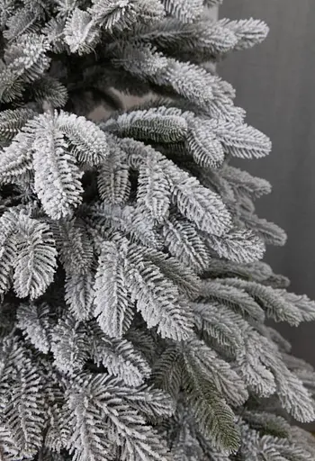 Искусственная литая елка Венская заснеженная (высота - 2.10 м) - фото 2