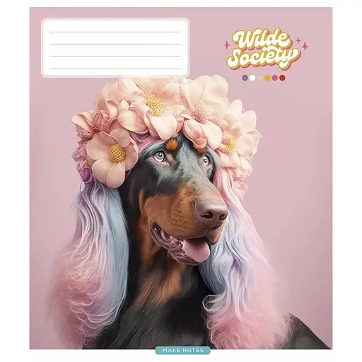 Зошит учнівський "Wilder society" 036-3274L-2 у лінію, 36 аркушів