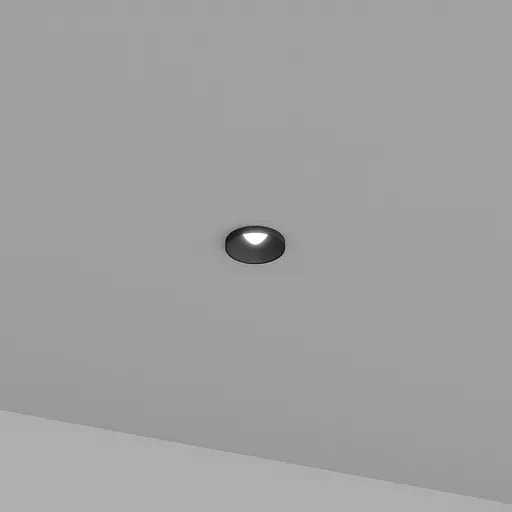 Встроенный светильник Skarlat RSL74091-2.5 7W BK 3000K