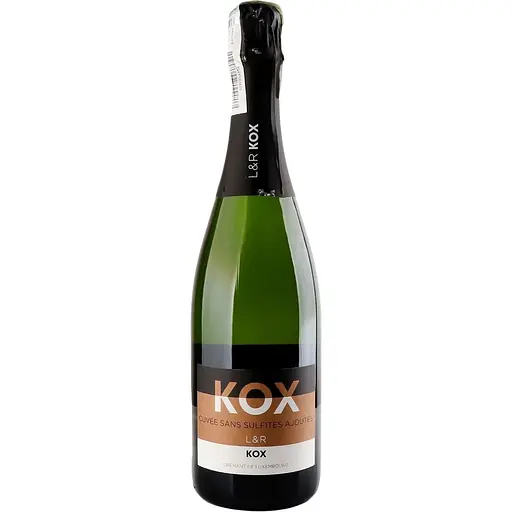 Вино ігристе L&R Kox Cremant de Luxmburg Cuvee Sans Sulfites Ajoutes біле блют 0.75 л