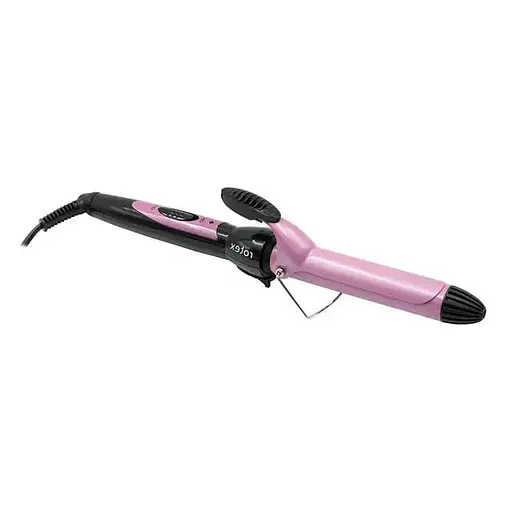 Плойка для локонов Rotex RHC415-C Плойка с турмалиновым покрытием Фиолетовая с черным 25 Вт - фото 2