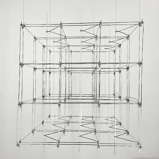 Люстра у формі паралелепіпеда у 3-х розмірах Line.F Довжина 75 см - фото 5