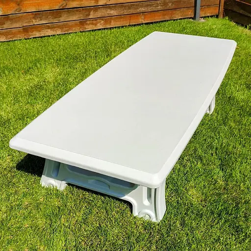 Садовий стіл 122х61х43 см SW-00001544 - фото 1