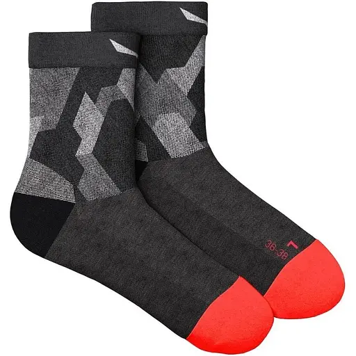 Шкарпетки ж Salewa Pedroc Camo AM W Quarter Sock 36-38 Black (1054-013.002.9726)