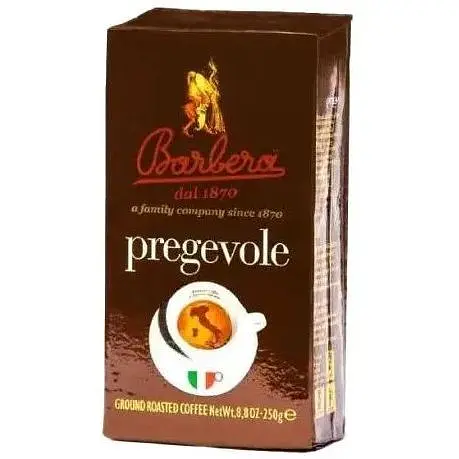 Кофе Barbera Pregevole молотый 250 г - фото 1