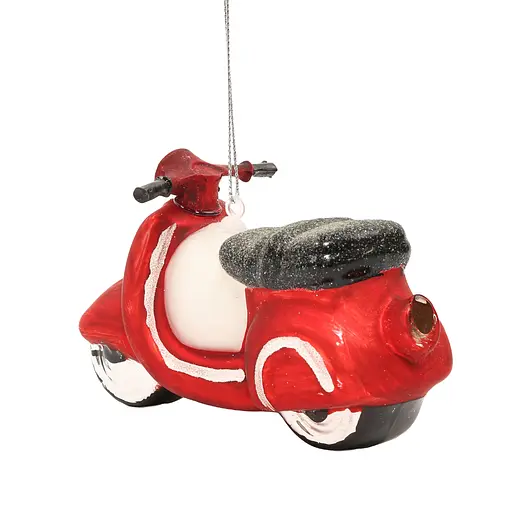 Елочное украшение "Скутер Ретро" 12,5*7*4,5 см, YQ1457672 - фото 2