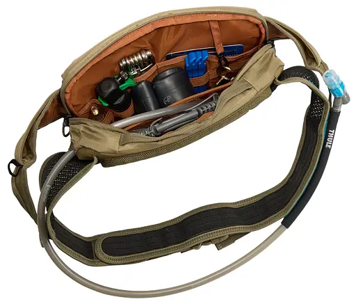 Сумка Portable Rail Hydration Hip Pack 4L TRHP-304 Faded Khaki Thule sum0028148 - фото 5