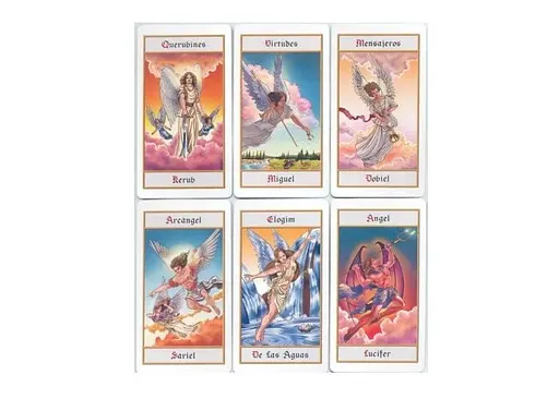 Карты Таро Fournier Ангелов (Angels Tarot TuckBox) (ВС_КТАН) - фото 3