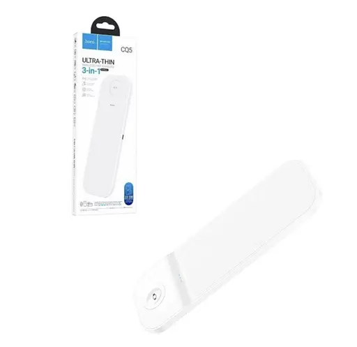Бездротовий зарядний пристрій Qi Hoco Step 3 in 1 CQ5 iWatch 22.5W - фото 6
