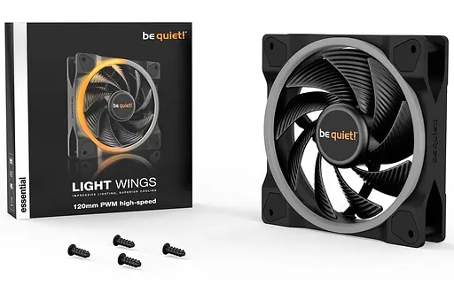 Вентилятор Be quiet! LIGHT WINGS 120mm PWM high-speed (BL073) - фото 3