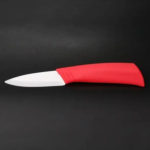 Нож для очистки овощей керамический 8 см Red (NS7KN7)