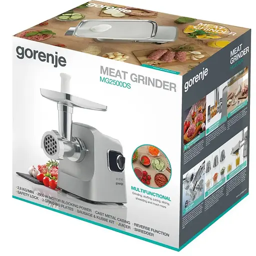 М'ясорубка Gorenje MG2500DS (00000058993) - фото 8