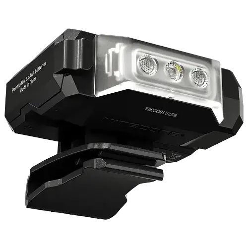 Фонарь на клипсе Nitecore CL10 белый + красный + синий свет 45лм 2хAAA (5 режимов) - фото 2