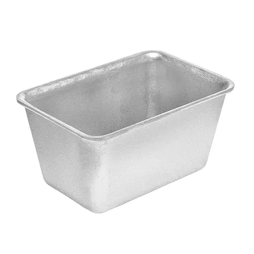 Форма хлібна посилена для випікання бородинського хліба 11Д алюміній (17.5x12x9 см), Хлібпром 84015 - фото 1