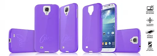 Чехол-накладка Itskins ZERO.3 for Samsung Galaxy S4 mini Purple SG4M-ZERO3-PRPL - фото 2