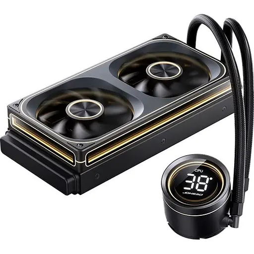 СВО Jonsbo TH-240 Black (Intel LGA 1200/115X/17XX/1851; AMD AM4/AM5) (TH-240 Black) - фото 8