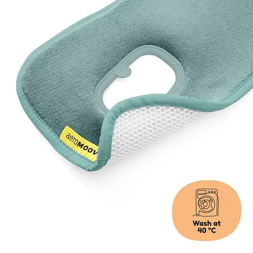 Дышащий вкладыш AeroMoov Air Layer для автокресел группы 0 мятный (AL-0-MI) - фото 9