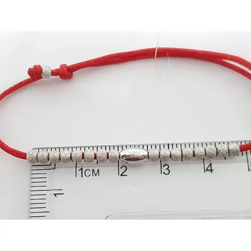 Браслет из текстиля Qvaliz с серебряными вставками. 905-01244 - фото 3