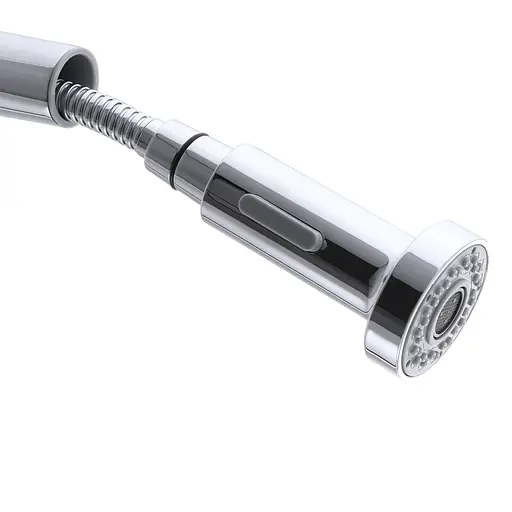 Змішувач для кухні з висувним виливом Mixxus Premium Hans 014 MI2882 Хром - фото 2