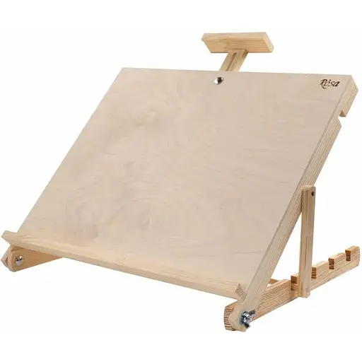 Мольберт-планшет настільний  ROSA Studio А3 зі штангою 40×35см макс висота полотна 45 см - фото 2