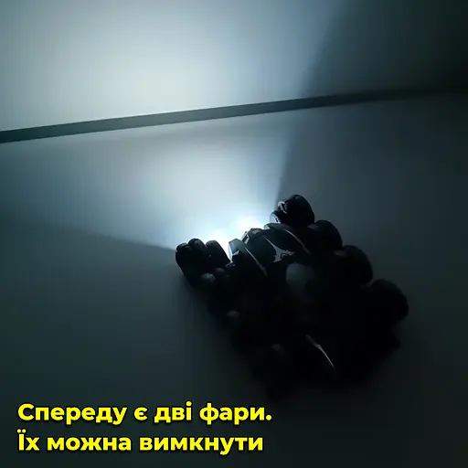 Машинка на радіокеруванні Бетмобіль 8х8. Колеса обертаються по осі. З фарами. бетмен - фото 6