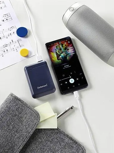 Универсальная зарядная батарея Intenso XS10000 10000mAh (Blue) - фото 7