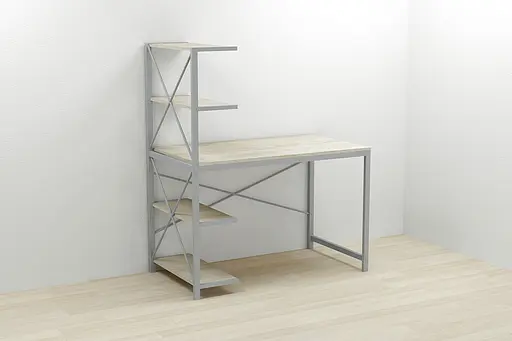 Компьютерный стол Ferrum-decor Джек 75x120x60 Серый ДСП Сонома (FRD-104396)