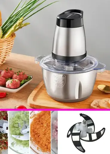 Блендер Raf Food Processor R7019 250W металева чаша 2 л - фото 2
