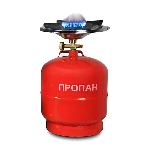 Комплект газовий балон та пальник для кемпінгу 8л (8618-1) - фото 2