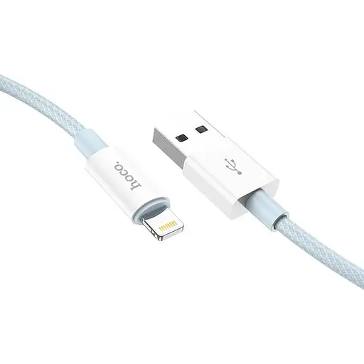 Кабель Hoco X68 Lightning True color charging data cable 1 метр білий