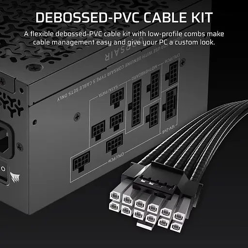 Блок питания Corsair RM750x 750W ATX 3.1 80+ Gold (CP-9020298-EU) - фото 7