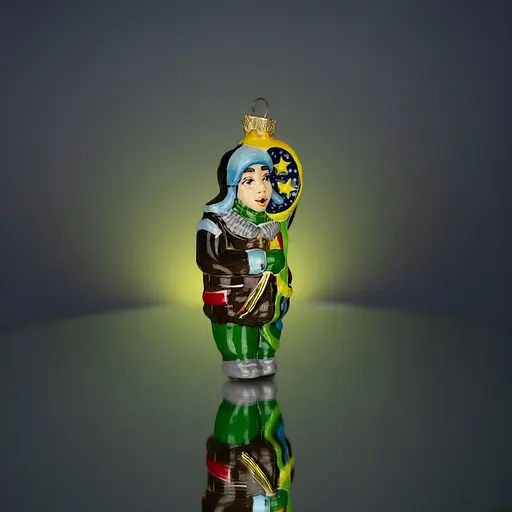 Ялинкова прикраса Різдвяні історії Колядник скло (4820001045192) - фото 3