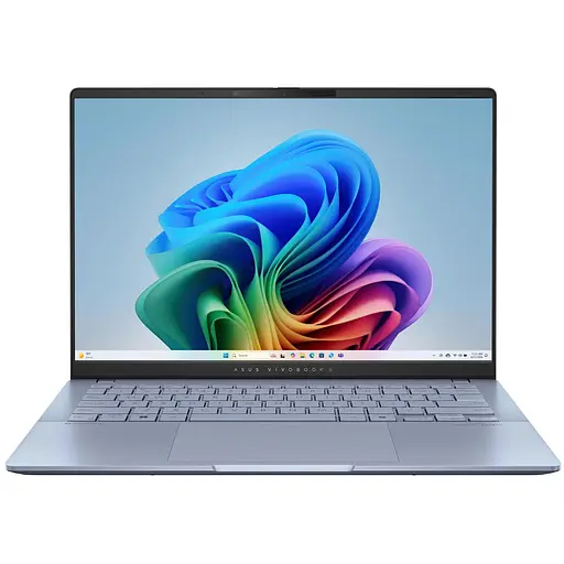 ASUS Ноутбук Vivobook S 14 S5406SA-QD004W 14" WUXGA OLED, Intel Ultra 5 226V, 16GB, F512GB, UMA, Win11, Голубой