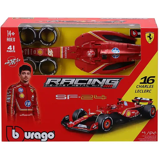 Авто-конструктор Bburago Ferrari 1:24 #16 (18-26858) - фото 1