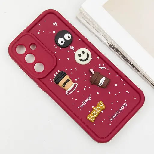 Чохол Epik TPU Toys Case для Samsung Galaxy A35 Red/Always Happy - фото 3