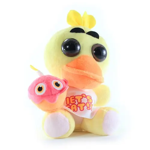 М'яка іграшка брелок П'ять ночей з Фредді Chica Чика 11 см FNAF48-42 - фото 2