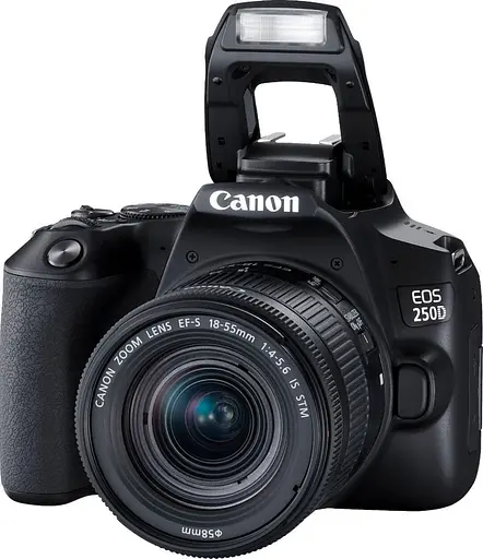 Дзеркальний фотоапарат Canon EOS 250D Kit EF-S 18-55mm f/3.5-5.6 IS STM (3454C007) UA [83547] - фото 4