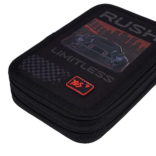 Школьный пенал твердый двойной Yes Race Day HP-01 - фото 3