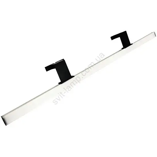 LED Підсвітка для дзеркала для ванної MIRROR LED/12W/230V 80 см IP44 чорний
