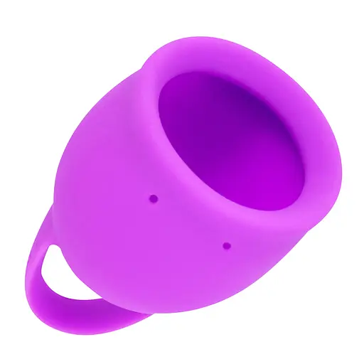 Менструальна чаша Lola Games Natural Wellness Magnolia 15 мл (фіолетовий) - фото 6