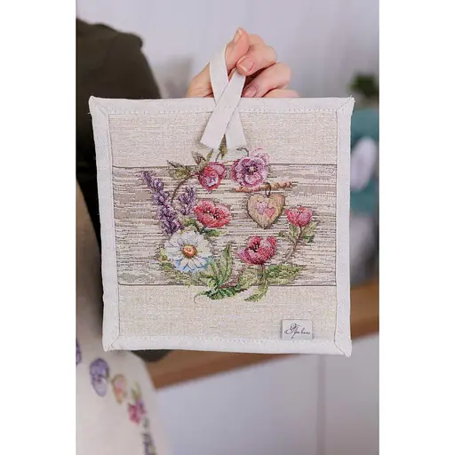 Прихватка Прованс Лавандовый сад 20х20 см (44188) - фото 3